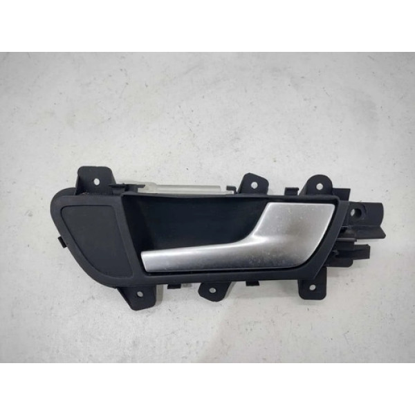 Maçaneta Interna Audi A4 2011 Dianteira Direita Prata Dianteira