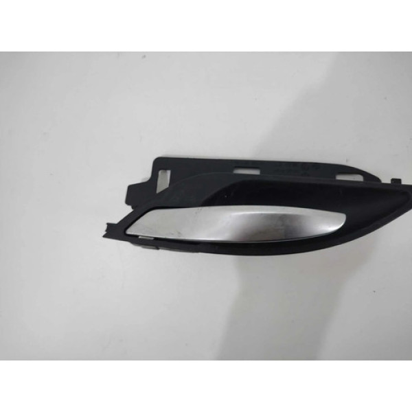 Maçaneta Interna Bmw 320i 2010 Dianteira Esquerda Prateado Dianteira