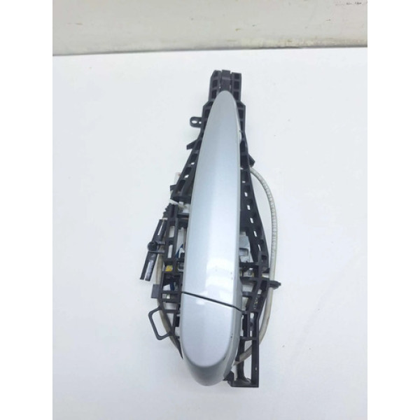 Maçaneta Externa Bmw 320 2014 2015 Traseira Esquerda Cinza Traseira