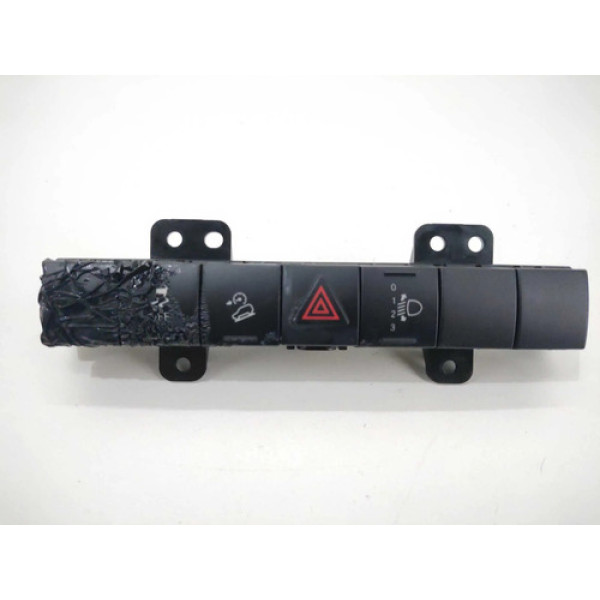 Botao Pisca Alerta Painel Central Jeep Cherokee 2012 Preto