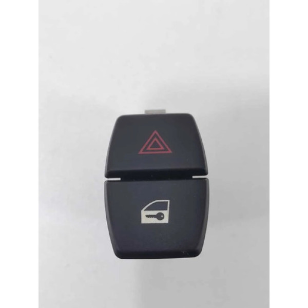 Botao Pisca Alerta Bmw 535 2010 Preto