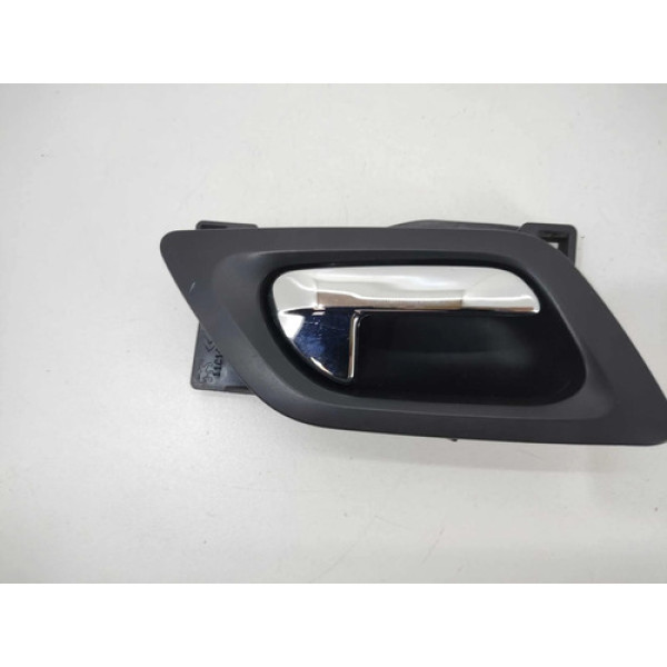 Maçaneta Interna Citroen C4 2010 Traseira Direita Prateado Traseira