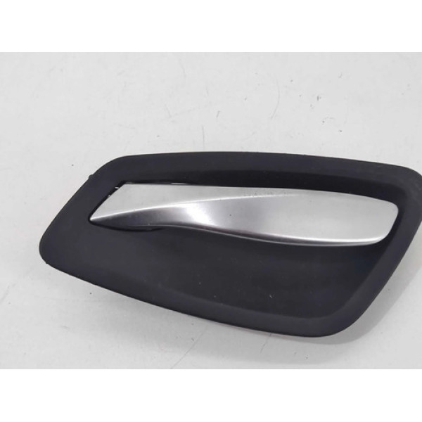 Maçaneta Interna Bmw 130i 2010 Traseira Esquerda Prateado Traseira