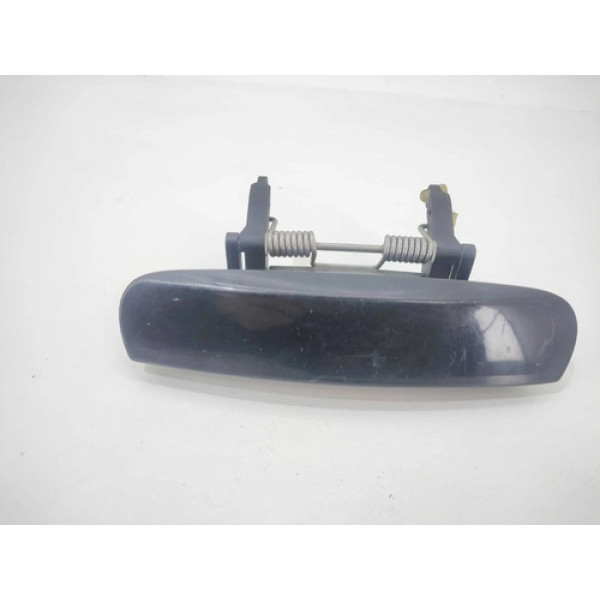 Maçaneta Externa Audi A4 2004 Traseira Esquerda Preto Traseira