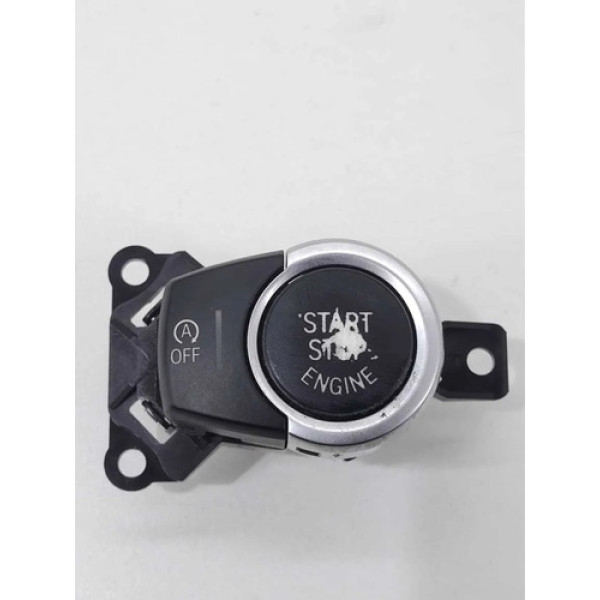 Botão Comando Partida Ignição Start Stop Bmw X3 2014 Preto