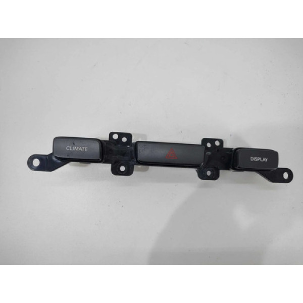 Botao Pisca Alerta Hyundai Equus 2012 Preto