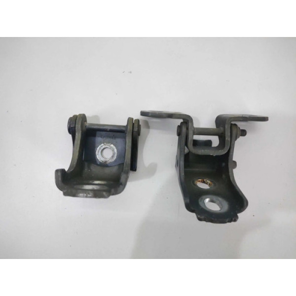 Par Dobradiça Porta Renault Fluence 2013 Dianteiro Esquerdo