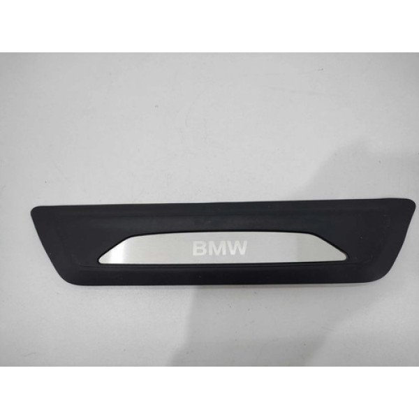 Soleira Porta Bmw 320i 2015 Traseiro Esquerdo Preto