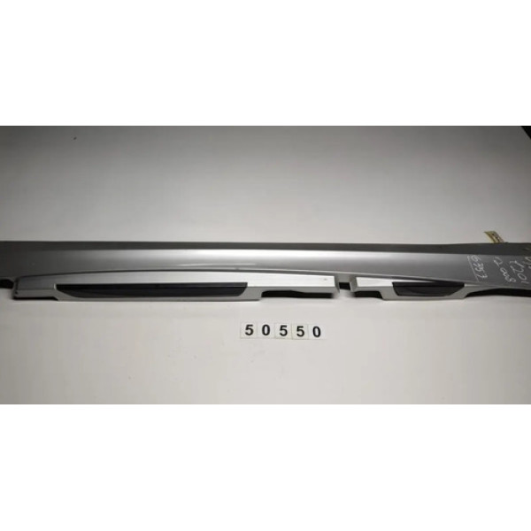 Spoiler Lateral Direito Bmw 120 2008 Prata =50550 Pr113