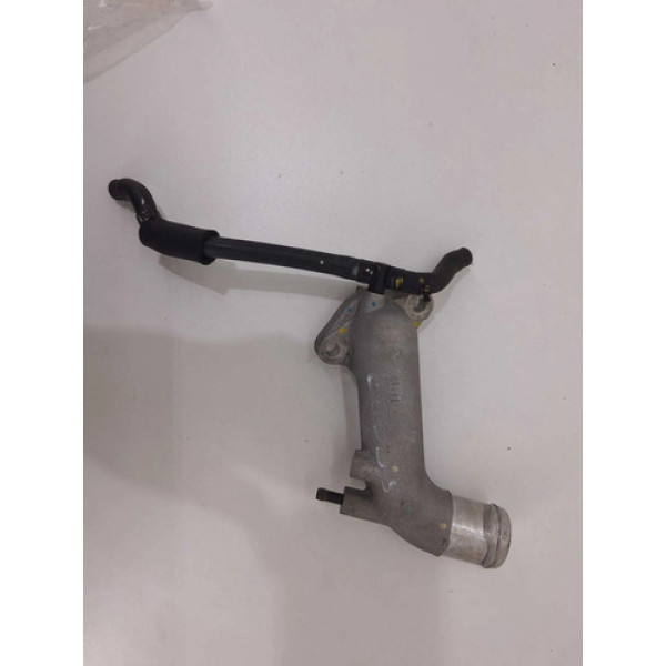 Flange Agua Cabeçote Hyundai Equus 2012