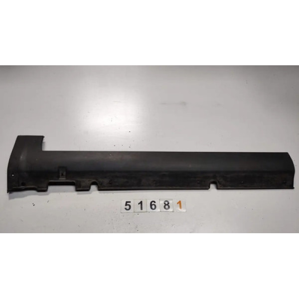Spoiler Dianteiro Esquerdo  Kia Sportage 2008 =51681 Pr136 Preto