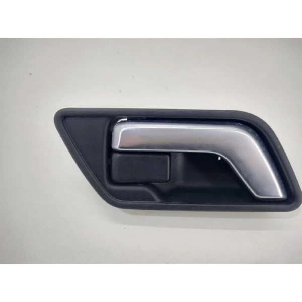 Maçaneta Interna Freelander 2 2007 Dianteira Direita Prateado Dianteira