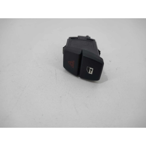 Botao Pisca Alerta Bmw 550i 2011 Preto