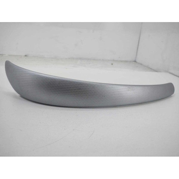 Moldura Puxador Forro Porta Bmw 120i 2008 Traseiro Esquerdo Prateado