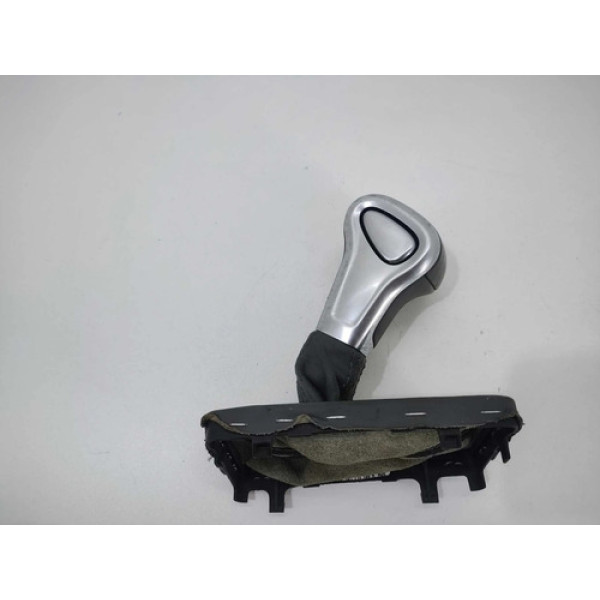 Manopla Alavanca Coifa Cambio Audi A6 2013 Prateado
