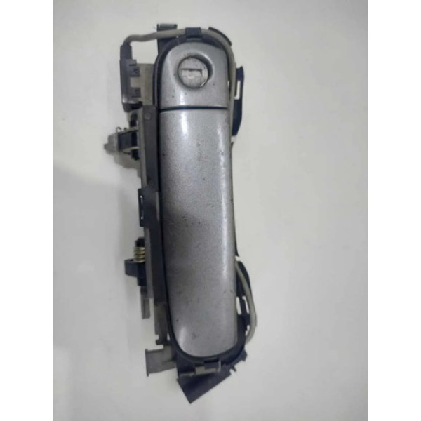 Maçaneta Externa Audi A4 2000 Dianteira Esquerda Prateado Dianteira