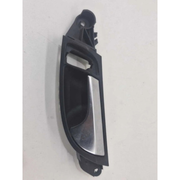 Maçaneta Porta Audi Q7 2008 Traseira Esquerda Prata Traseira