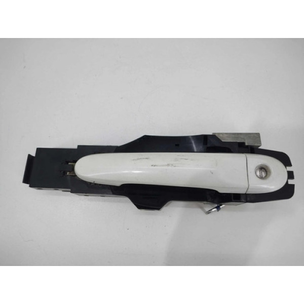 Maçaneta Externa Nissan Versa 2015 Dianteira Esquerda Branco Dianteira