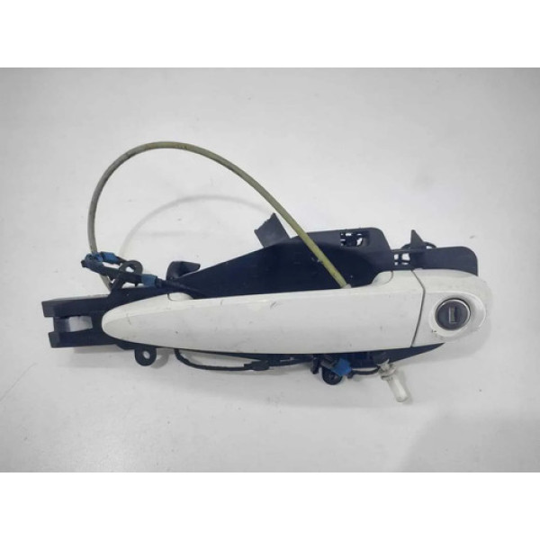 Maçaneta Externa Porta Bmw X3 2015 2016 Dianteira Esquerda Branco Dianteira