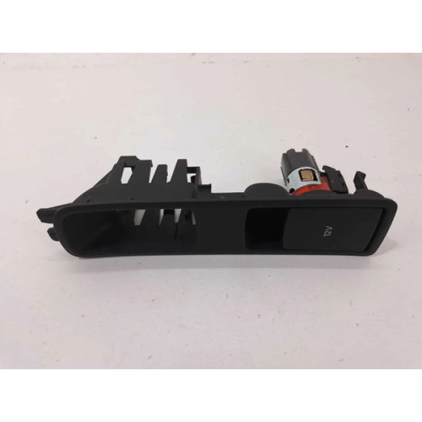 Tomada 12v Acendedor Cinzeiro Audi Q3 2015 Preto