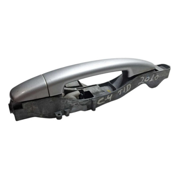 Maçaneta Externa Citroen C4 2010 Traseira Direita Cinza Traseira