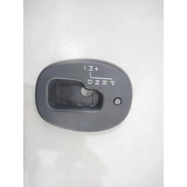 Placa Magnetica Moldura Cambio Duster 2014 Cinza-escuro