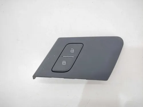 Botao Trava Destrava Porta Audi Q5 2020 Dianteiro Esquerdo Preto