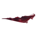 Carenagem Rabeta Esq Yamaha Xmax 250 21/24 Detalhes 61557 Vermelho