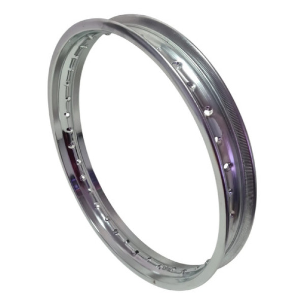 Aro Roda Traseira 18 X 185 Cg 125/150/160 Ybr 125 Maxx 0141 Prateado