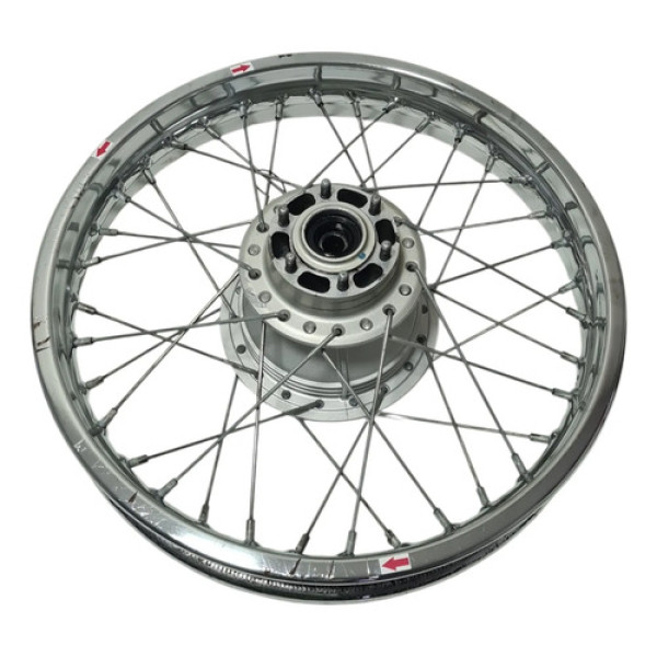 Roda Traseira Yamaha Crosser 150 Freio A Lona Original 63160 Prateado