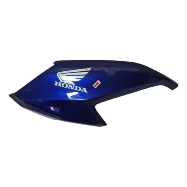 Carenagem Aba Tanque Esq Honda Cg 160 Fan 22/24 Orig 61693 Azul