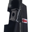 Carenagem Rabeta Dir Honda Cg 160 Fan 16/24 Paralela 59220 Preto