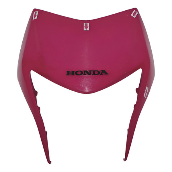 Carenagem Mascara Farol Honda Bros 150 13/15 Detalhes 54279 Vermelho