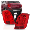 Lanterna Traseira Esq Chevrolet Tracker 2014 - 2016 Depo Esquerdo/motorista Vermelho