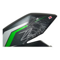 Carenagem Aba Tanque Esq Kawasaki Z 500 2025 Detalhes 64340 Cinza-escuro