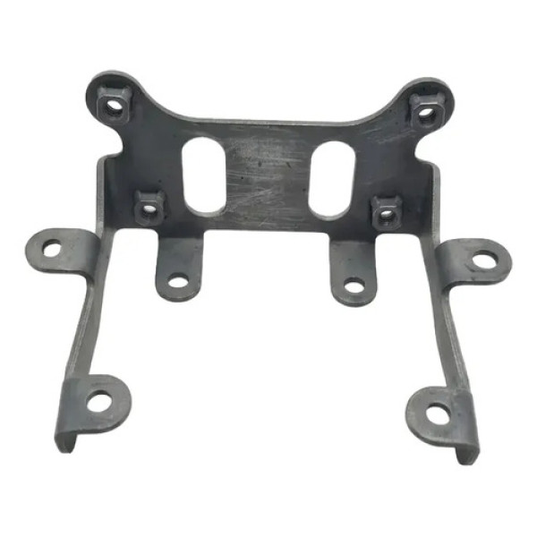 Suporte Fixação Placa Yamaha Fazer 150 Fz15 2024 Orig 64011 Preto