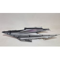 Rabeta Lateral Esquerda Honda Elite 125 25/26 Ralada 60563 Prateado