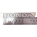Adesivo Emblema Moto Honda (unidade) Preto/prata