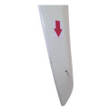 Carenagem Rabeta Dir Honda Cg 160 Cargo 16/23 Detalhe 54191 Branco