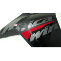Carenagem Lateral Crf 1100 Africa Twin 26/26 L/d Orig 63456 Preto