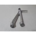 Bacalhau Traseiro Honda Cb 650r 21/23 L/d Ori Quebrado 60811 Prateado