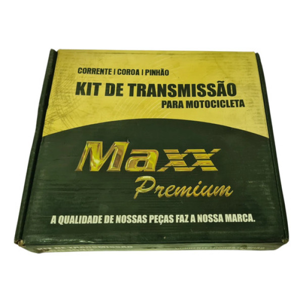 Kit Relaçao Ybr 125 / Factor 03/25 Maxx Premium Preto