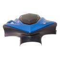 Carenagem Guidão Honda Elite 125 19/24 Orig Detalhe 54211 Azul