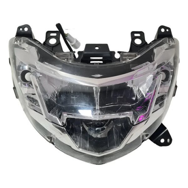 Farol Bloco Optico Yamaha Fluo 125 Detalhes 62722 Ambos Lados