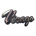 Emblema Tanque Virago 250, 535, 750 E 1100 Detalhes 49641 Dourado-escuro