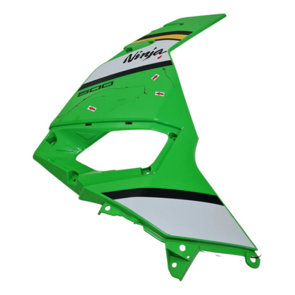 Carenagem Lateral Dir Kawasaki Ninja 500 25 Orig C/det 62112 Verde