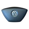 Tampa Capa Airbag Volante Volkswagen Meteor 2020-2021 Preto