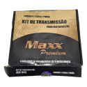 Kit Relação Transmissão Biz 125 05-25 Pop 100/110i Biz 100 Cinza