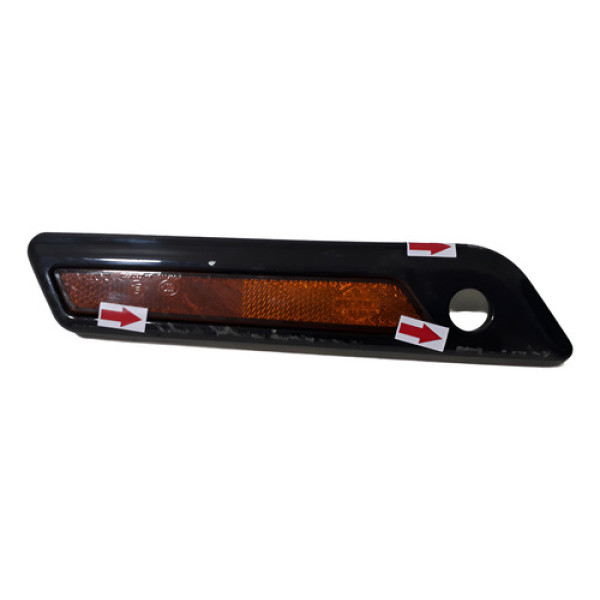 Refletivo Bau Lateral Harley Street Glide 25/25 L/d 60925 Laranja/âmbar (refletivo) Com Moldura Preta