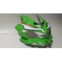 Carenagem Frontal Kawasaki Zx4r 24/26 Orig Quebrada 63781 Verde